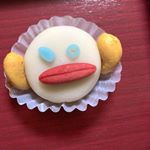 #クレめんたい に耳をつけてみたwかば田のおせちのお試しセットに入ってました。かわいいコックさんみたい。肝心のおせち。楽しみにしてた#いかめんたい だけでなく、その他の品も良いお味で、…のInstagram画像