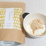 まいあさスルリ麹菌からつくられた酵素が腸の調子を整える。1日6gを水や牛乳、ヨーグルトに混ぜるタイプのきなこ風味の粉末。#プチ断食 #ゆるプチ断食 #地に足ダイエット #腸活 #ま…のInstagram画像