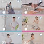 マタニティーヨガやってみた✨運動してないので筋肉衰えてます。腕とか辛かったwでもやり終わったあとスッキリします✨短時間で家でできるので毎日できそう✨欲を言うとYouTubeみたいに…のInstagram画像