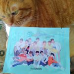 御パックが届きました🎵韓国コスメのザセムが日本でオンラインショップをOPENした記念に作られたそうですよ🎵@thesaemcosmetic.japan この男の子達は、K-POPアイドルの…のInstagram画像