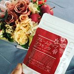■ブルームアッププラセンタ■  5つの花の美容成分入りのプラセンタサプリ。1日3粒推奨。たった3粒にプラセンタ10,800mg配合！のサプリです。今週から飲み始めました。プラセンタの他にコラーゲンや各…のInstagram画像