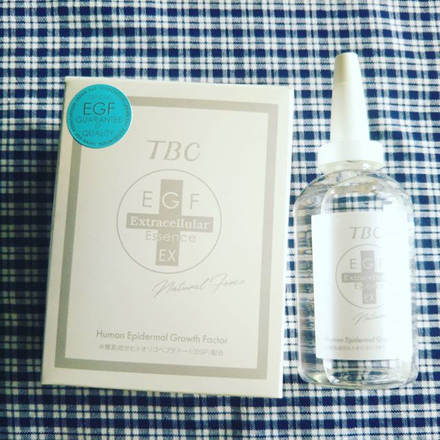 口コミ投稿：年齢に負けない肌を作るEGF美容液☺肌の浸透力が凄かった！#TBC#tbcegfエクストラエッ…