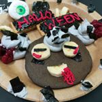 #山本山 #薬膳 #イベント に参加しました。#ハロウィン #パンケーキ を作りました。黒い食べ物は良いらしいです。#海苔 は意外と #プロテイン が豊富です。葉酸とビタミンCも豊富です。かわいく出来…のInstagram画像