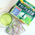#腸活 のために飲み始めた #青汁 前に飲んでたのは、「葉っぱのんでるー！」って感じだったのに、今の #青汁 ってほんとに飲みやすい٩(｡•ω•｡)﻿و甘みがないタイプで豆乳割りがおいしくてお…のInstagram画像