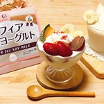 ꕤ ケフィア豆乳ヨーグルトたね菌｡:°ஐ♡*˖*˖*この、豆乳専用のたね菌すごいです！*̥₊˚‧o(⁎˃ᴗ˂⁎)o‧˚₊*̥私の大好きな調整豆乳の美味しい甘さと香りがそっくりそのまま残って…のInstagram画像