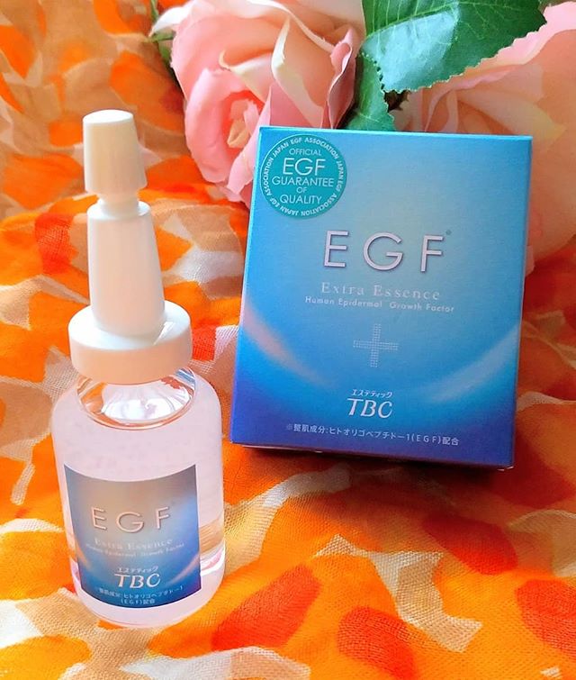 口コミ投稿：*TBC EGF エクストラエッセンス洗顔後直後に使うタイプの美容液になります。エステ発…