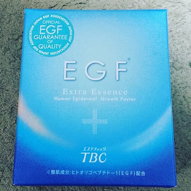 口コミ投稿：急に秋らしい気候になってきたので、化粧品も秋冬バージョンに。﻿﻿頂いたTBC EGF エ…