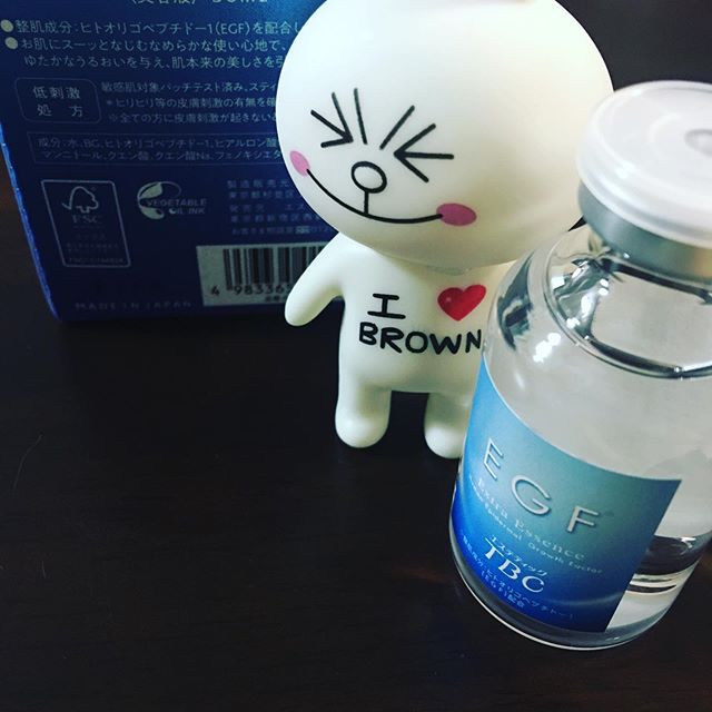口コミ投稿：TBCの美容液(ᐥ꒳ᐥ )洗顔後すぐにお肌に♡つるつるになります！#TBC #TBCEGFエクストラ…