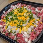 ペッパーライスと枝豆ワンタン揚げ。美味しかった〜✨ パーティーパーティー♪#monmarche #野菜をmotto #野菜をもっと #スープ #レンジ #カップスープ #モンマルシェ #簡…のInstagram画像
