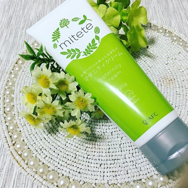 口コミ投稿：miteteのマタニティクリームを使用しました💓100人以上の女性の声をもとにして作られ…