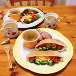 .朝食で、『レンジカップスープ』を食べて美味しくしっかり野菜を摂ろう！😋👍.『レンジカップスープ』は、厳選された国産のこだわり野菜を摂り入れた商品を展開している「野菜をMOTTO!!」シリーズの…のInstagram画像
