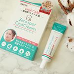 【ゼロスポットシカクリーム】をお試ししました😊ニキビ、肌荒れ、乾燥など悩める肌トラブルを保護するケアクリーム💡柔らかくみずみずしいテクスチャーで伸びが良い🙆‍♀️クリームなのに…のInstagram画像