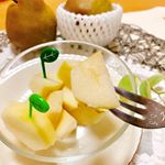 山形県天童市の森谷光夫さんが作ってくれた﻿とびきりのラフランスが届きました🥰🙏﻿こちらはLサイズになります🎶﻿﻿■栽培方法:特別栽培﻿■産地:山形県﻿■生産者:森谷農園 さま﻿…のInstagram画像