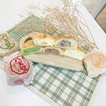 ・前回とろ〜りフレンチトーストが美味しかった、@hattendo_official さん🥺🙏💘✨･･･・すっかりファンになったので、🥰💭今回はくりーむパンを✨・これも冷凍で…のInstagram画像