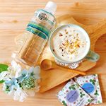 ꕤ 岩深水でお気に入り飲み物をつくりました｡:°ஐ♡*˖*˖*ꕤ ロイヤルミルクティ𖦞濃いめの紅茶𖦞牛乳𖦞生クリーム、くるみ、はちみつ˖*˖*ꕤ ホワイトモカ𖦞…のInstagram画像