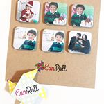 ..Can Roll🌟@canroll.Can Rollでまたマグネット作っちゃいました💗可愛い〜💗おしゃれ〜💗クリスマスのと、写真屋さんで撮影した写真🎂🤶前回家族に好…のInstagram画像