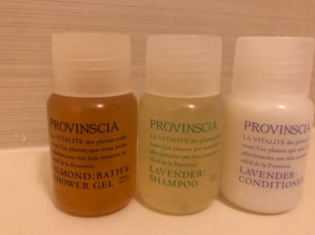 口コミ：ホテル向けのアメニティ　ペリカン石鹸『PROVINSCIA プロバンシア』の画像（1枚目）