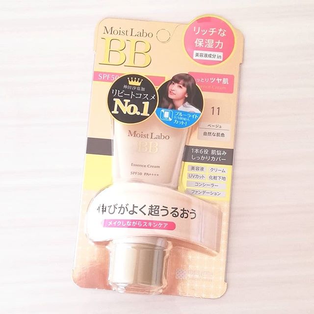 口コミ投稿：明色化粧品(@meishoku_corporation)様のモイストラボBBエッセンスクリーム ベージュ(…