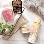 コスパ良すぎ！最高❤️﻿﻿﻿プラセンタが３倍濃い！最強保湿ケアセット！﻿金のプラセンタ ✨✨✨﻿﻿﻿もっちり白肌濃美容水﻿180mL（約90日分）価格：1,200円(税…のInstagram画像