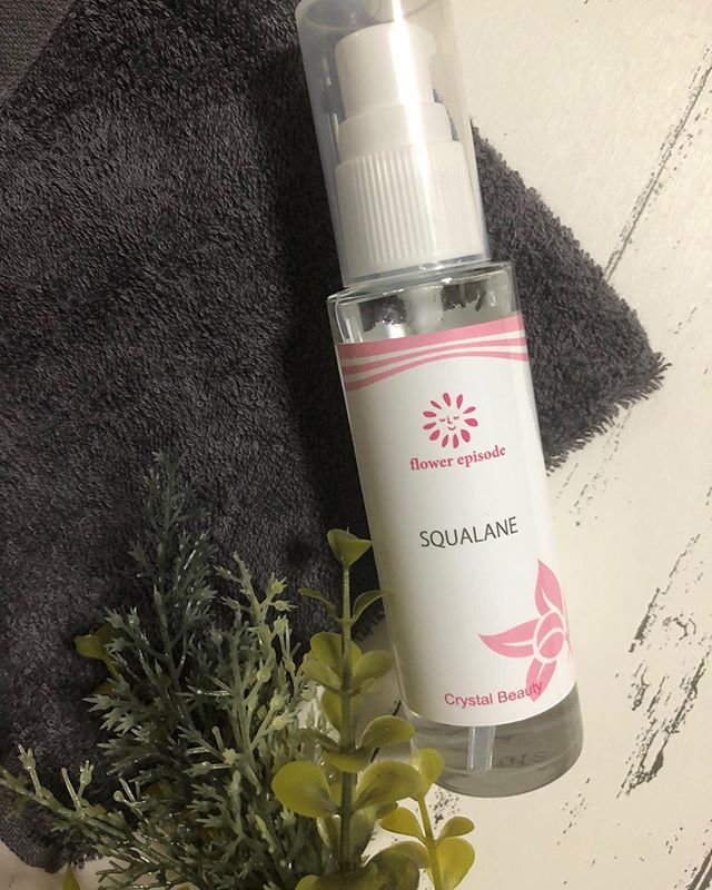 口コミ投稿：☆クリスタルビューティー﻿SQスクワランオイル✨﻿﻿深海ザメのスクワラン🦈♡﻿﻿化粧水の後…