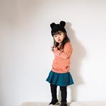 @nissen_kids_official 様のポケット付きフレアスカートを着用してます❤︎幼稚園通園コーデ♫こんな感じで4月から通うのかな✨.間違いなく大活躍スカッツ❤︎…のInstagram画像
