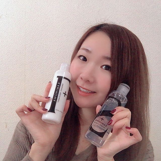 口コミ投稿：2月に新発売するオーガニックシャンプー&トリートメントです♫《KAMINOWA》外側から薬…