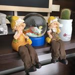 #インテリア雑貨 #玄関インテリア #インテリア好きと繋がりたい #フルーツこびと妖精 #輸入雑貨イエ #monipla #ie_fan可愛い雑貨が我が家に仲間入りー❤️ こういう雑貨大好き！…のInstagram画像
