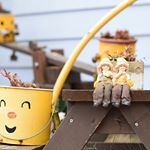 とっても可愛いフルーツこびと妖精🧚🏻こちらはバナナ🍌の妖精🧚🏻どこにでもちょこんと座れて可愛い🧚🏼🧚🏼💕..@importgoods_ie #インテリア雑貨 #玄関インテリア …のInstagram画像