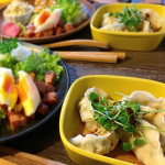 今日のおうち夜ごはん🍽信栄食品さんのマッスル餃子🥟をお試しさせて頂きました🥟🙇🏻‍♀️💓糖質、カロリー が50%カット(⊙︎ﾛ⊙︎)脂質にいたっては 88%もカット(⊙︎ﾛ⊙︎)(…のInstagram画像