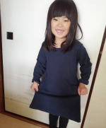 @nissen_kids_official様からAラインワンピースいただきました😆♥️ 5歳の娘はとにかく元気😁女の子とは思えないくらい活発的で木や壁など高い所などへっちゃらです😊…のInstagram画像