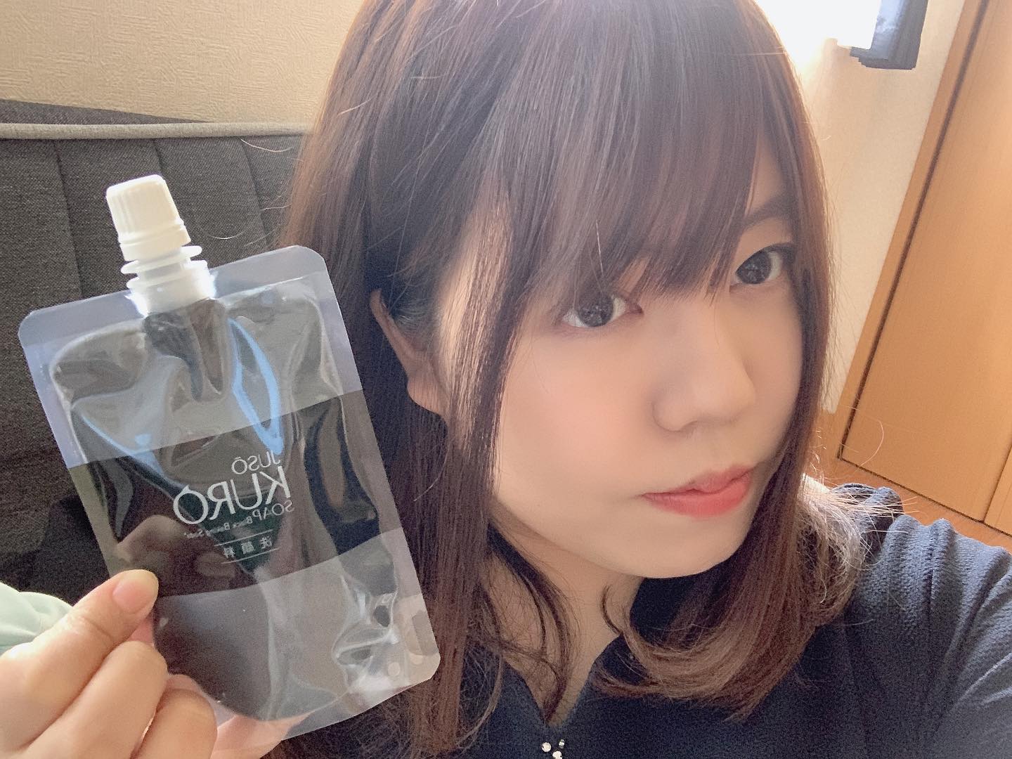 口コミ投稿：JUSO KURO SOAP🌸 「ポツポツ汚れがスッキリつるん」というフレーズに惹かれ、使って…