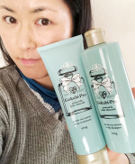 ゴクビプロ グリーンティーアロマ ２WAYトリートメントシャンプーで傷ませた後、トリートメントで保護するのではなく、シャンプーの時に傷まないようにするには、どうしたらいいか？ そんな思いから Go…のInstagram画像