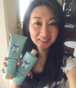 本日の無加工自撮り。 「ゴクビプロ #グリーンティーアロマヘアケアシリーズ 」を使ってみました🐱🌈 うっとりする様な香りで、さらさらなのに潤った感じに仕上がりました🌸２wayトリートメント…のInstagram画像