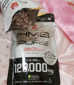 引き締まったカラダになりたくて、いつもの運動前後にサプリ始めた😉🎶HMBCa PURE 120,000と、BCAA+クレアチンタブレット💕HMBCaPURE120,000はHMB特有の苦み…のInstagram画像