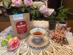今日の朝のお茶は、オーガニックのルイボスティーです😇🌹 #オーガニックプレミアムルイボスティー は、ルイボスティーの中でも、オーガニック認証を取得した最高級グレードの茶葉が100％使用されています。…のInstagram画像