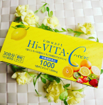 #日本ヘルスメイト#エミュアール化粧品#ハイビタCビタミンCサプリです。一箱  30包入 1包にレモン50個分のビタミンC1,000㎎配合。飲む日焼け止めで…のInstagram画像