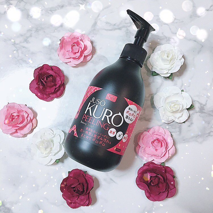 口コミ投稿：重曹ピーリングJUSO KURO PEELING＊＊モニプラファンブログ様を通していただきました…