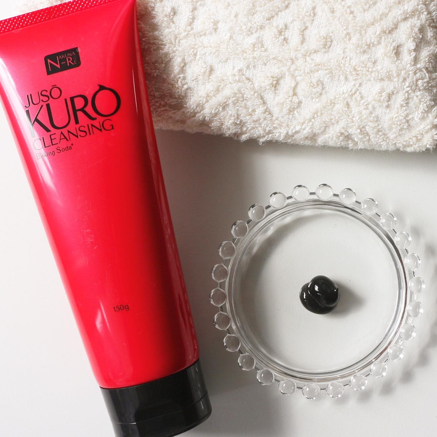 口コミ投稿：※ JUSO KURO CLEANSING重曹クレンジングを使ってみました。 重曹と炭のW効果で、黒い…