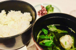 白ごはんに、汁物とお漬け物があれは幸せ♡日本人で良かったと思う瞬間です。#クリンスイ #cleansui #おいしいごはん #クリンスイでおいしいごはん #monipla #cleansu…のInstagram画像