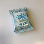 ⑅⑅【マンダム　ハッピーデオ　フェイスシート　リフレッシュミント】顔からでる汗に可愛いパッケージのフェイスシートで対策してます\( ¨̮ )/夏場には必需品です☟ひんやりとして…のInstagram画像