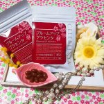 (商品名)㈱agt『ブルームアッププラセンタ』.女性を輝かせる成分がバランズよく1粒にぎっしり！！.美容成分のコラーゲン✨各種ビタミン✨健康をサポートする各種アミノ酸 など…のInstagram画像