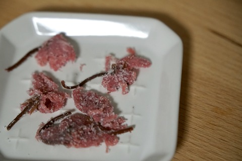 口コミ：海の精・桜の花塩漬けで春の愛ある食卓の画像（4枚目）