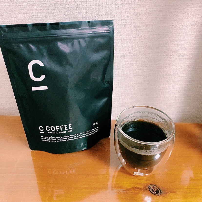 口コミ投稿：レポ📝【チャコールコーヒーダイエット C_COFFEE】見た目→真っ黒で、え？これコーヒー…