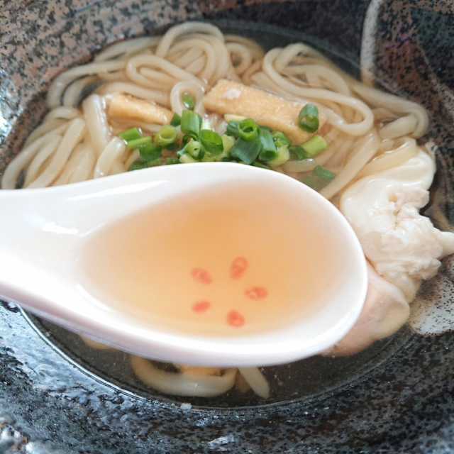 口コミ：　いずもなでしこ  のどぐろスープでうどんの画像（6枚目）