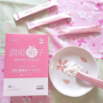 飲むセラミド🍑潤姫桃子🍑お試ししました✨水なしでも手軽に飲める粉末タイプのサプリメントです☺️ 商品特長🍑100u0025国産米由来のセラミド配合(グルコシルセラミド1.8mg配合)コラー…のInstagram画像