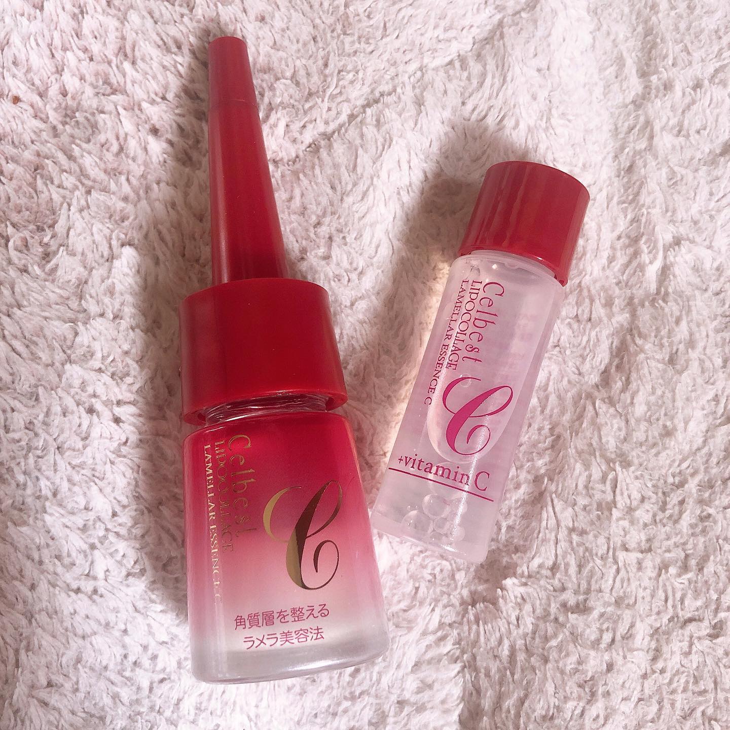 口コミ投稿：ラメラエッセンスCを使用してみました♡♡♡😘生コラーゲンが配合されていて私みたいな敏…