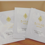 今回は美容室モードケイズのプライベートブランド「Bihar」のスキンケアセット1日分をお試ししました〜😆 PHCセラム(導入美容液)、ローション、ゲルクリームのセットです❤️ プラセンタ、ビタミンC誘…のInstagram画像
