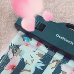 ...#オウルテック #owltech #防水スマホケース #防水ケース #monipla #owltech_fan#お風呂で便利#雨に濡れない#柄が可愛い💕#中に入れても…のInstagram画像