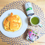 【サンスター　緑でサラナ 】﻿﻿﻿無性にパンケーキが食べたくなり作りました😊﻿上にはリトルミイ💕﻿﻿﻿ちょうど家にあったのですが、最近はホットケーキミックス全然見かけないで…のInstagram画像