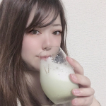 【スッキリ美味しい苺の青汁 】﻿﻿﻿最近は朝から手軽に野菜を取ってます🥬﻿﻿﻿美味しい苺味の青汁なので野菜が苦手な人にもピッタリ❣️﻿﻿﻿1包を150〜200mlの…のInstagram画像